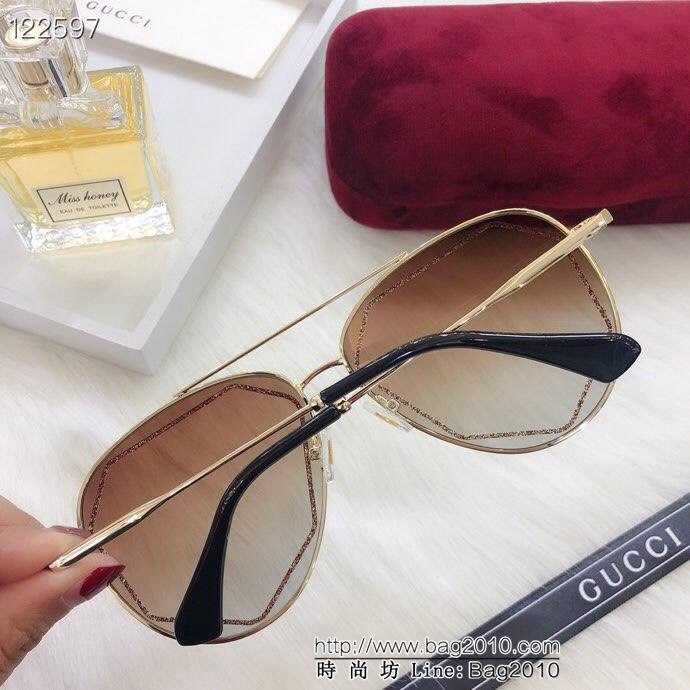GUCCI古馳 超輕 原單代工廠推薦款 專櫃新款 偏光且鍍膜防止紫外線 女裝太陽眼鏡  lly1156